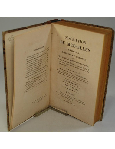 DESCRIPTION DE MÉDAILLES ANTIQUES (SUPPLÉMENT T. V)