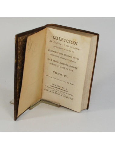 COLECCION DE POESIAS CASTELLANAS ANTERIORES AL SIGLO XV (1ª EDIC