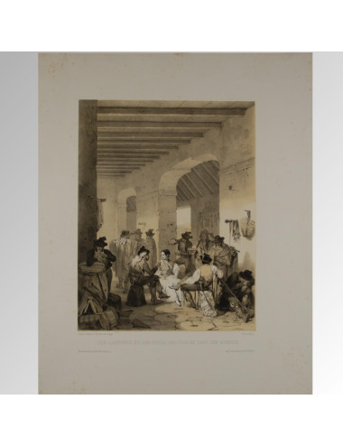 LOS LADRONES EN UNA VENTA (1850).