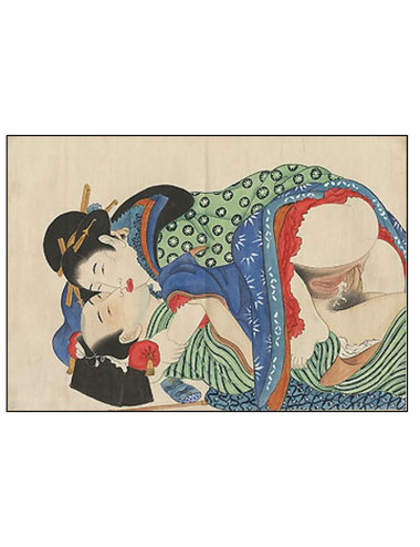 SHUNGA BASADO EN HOKUSAI -...