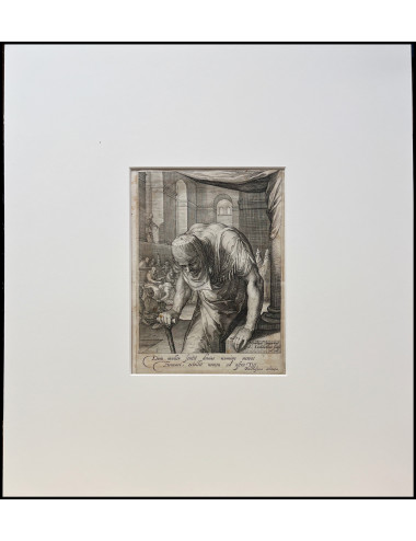GOLTZIUS - THE BOWED WOMAN...
