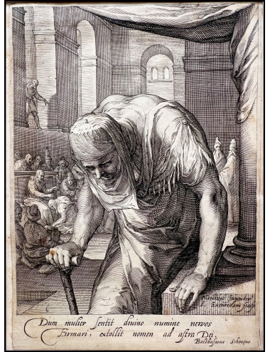 GOLTZIUS - THE BOWED WOMAN...