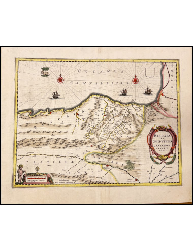 JANSSONIUS-HONDIUS - MAPA...