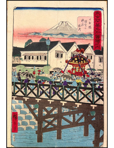 HIROSHIGE III - NIHONBASHI...