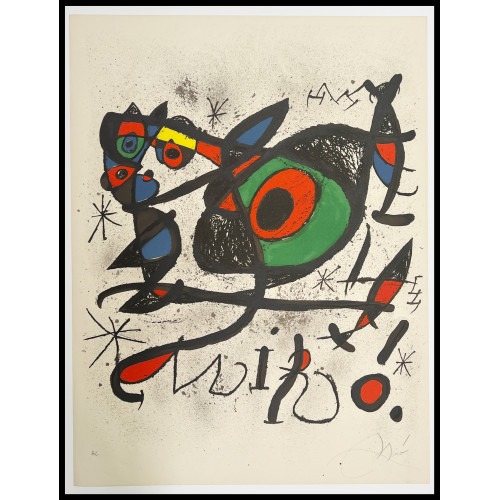 JOAN MIRÓ - SOBRETEIXIMS -...