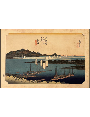 HIROSHIGE - FIFTY-THREE...