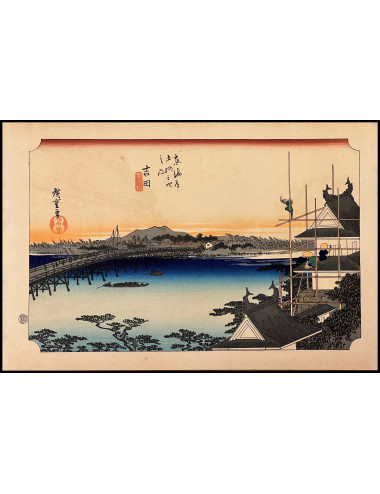 HIROSHIGE - FIFTY-THREE...