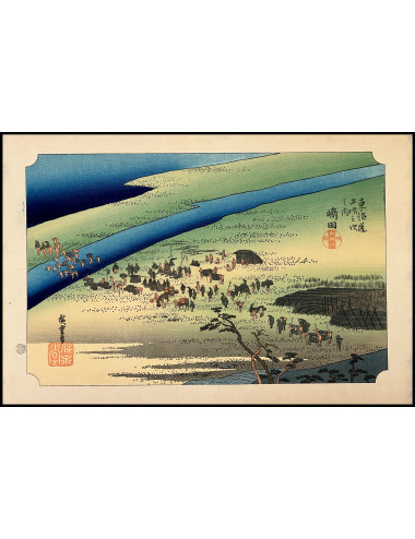 HIROSHIGE - FIFTY-THREE...