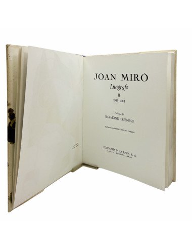 JOAN MIRÓ - MIRÓ LITOGRAFO...