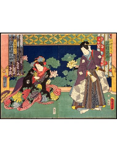 KUNISADA II - ESCENA DE...