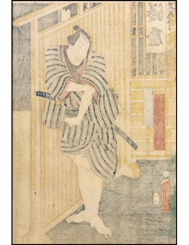 KUNISADA II - ESCENA DE...