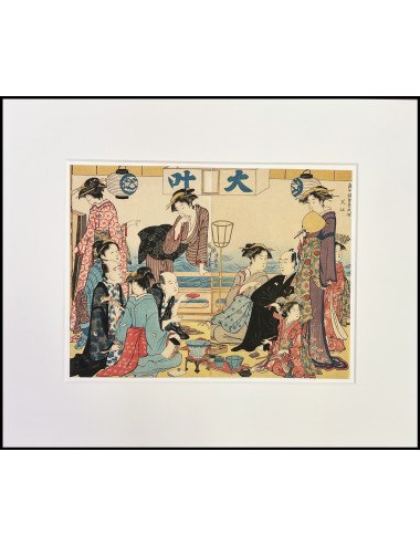 TORII KIYONAGA  / SERIE...