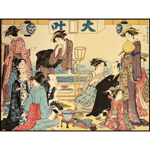 TORII KIYONAGA  / SERIE...