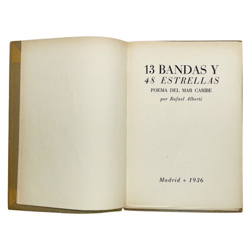 RAFAEL ALBERTI - 13 BANDAS...