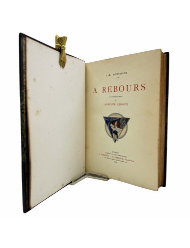 J. K. HUYSMANS - A REBOURS,...