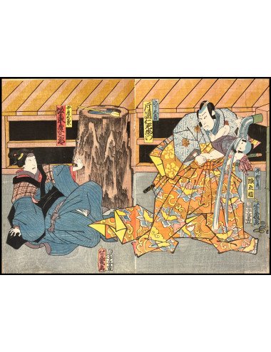 YOSHIIKU UTAGAWA - ESCENA...