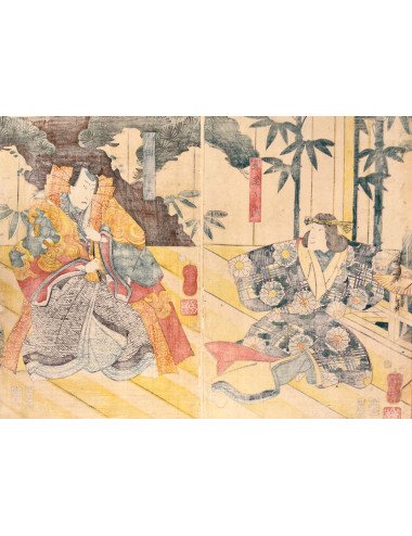 YOSHIIKU UTAGAWA - ESCENA...