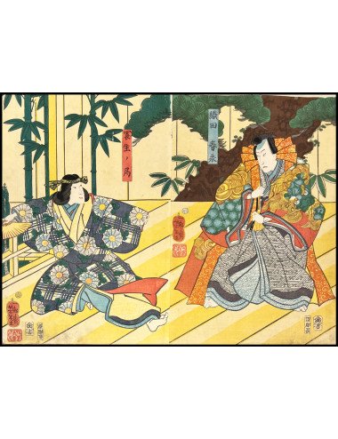 YOSHIIKU UTAGAWA - ESCENA...