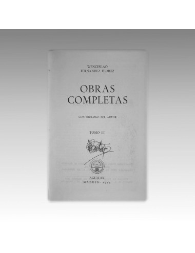 OBRAS COMPLETAS DE WENCESLAO (TOMO III).